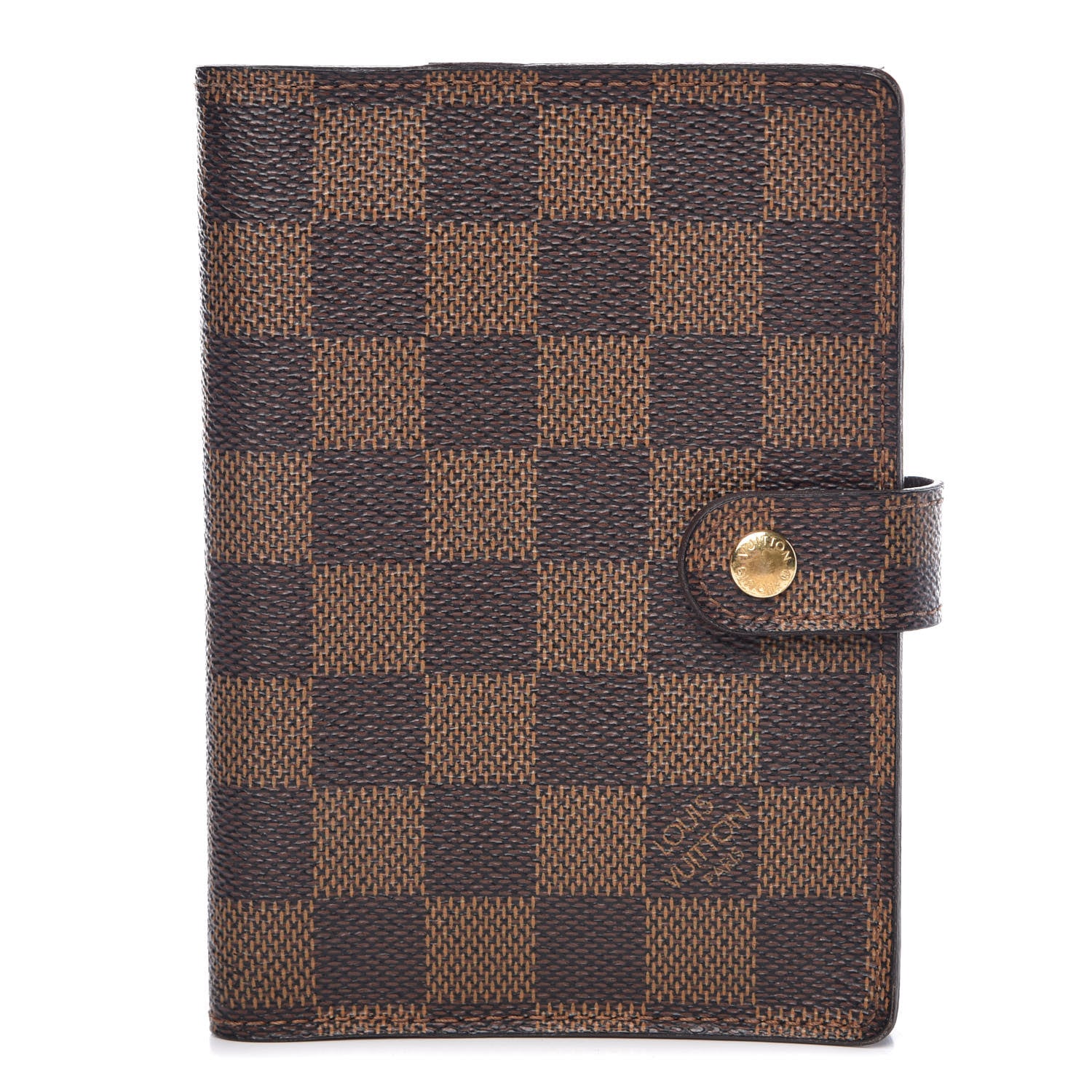 Louis Vuitton Damier Ebene Small Ring Agenda Cover 1 of 12