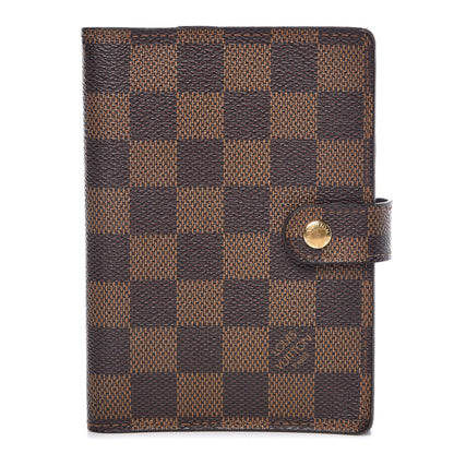 Louis Vuitton Damier Ebene Small Ring Agenda Cover 1 of 12