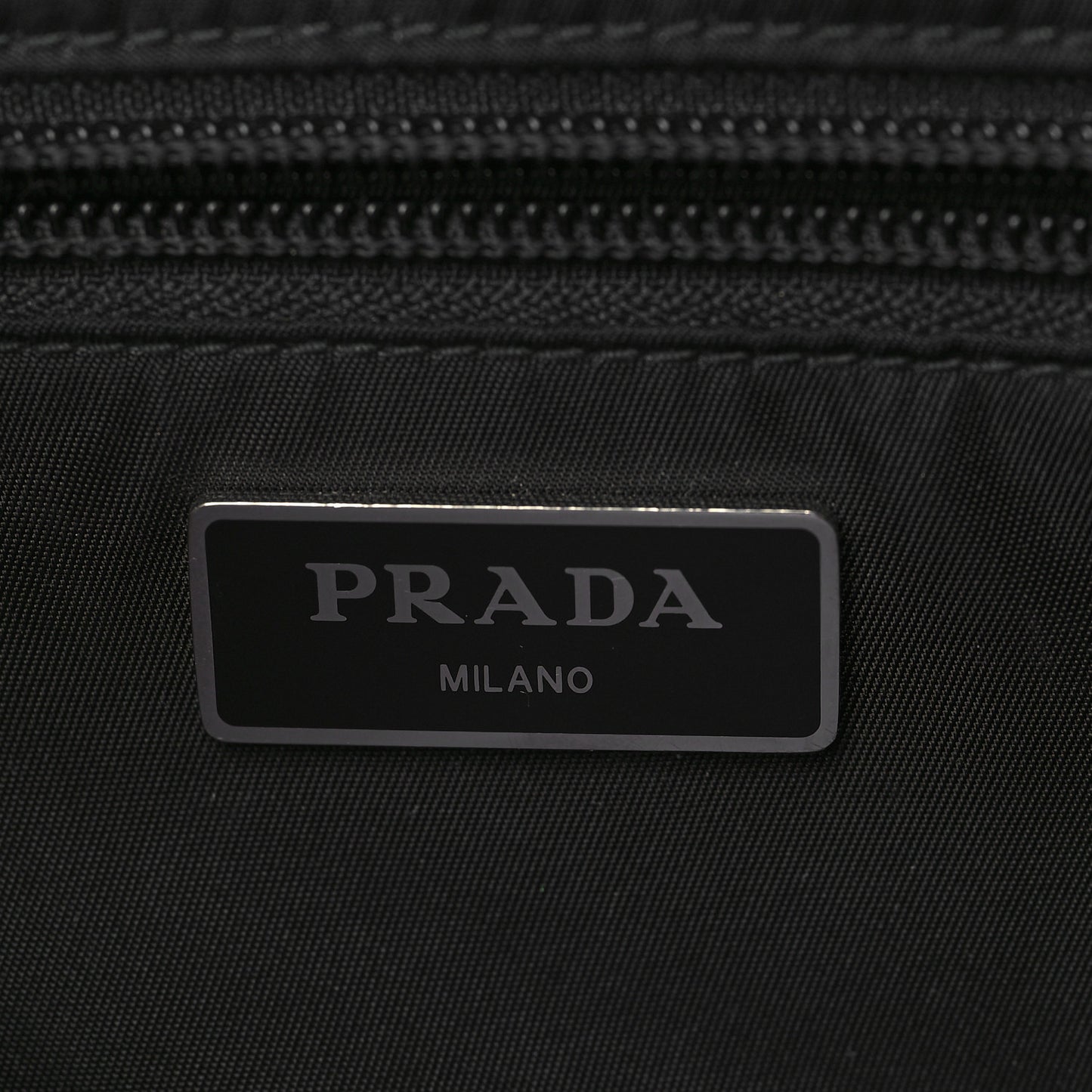 Tessuto Nylon Belt Bag Black
