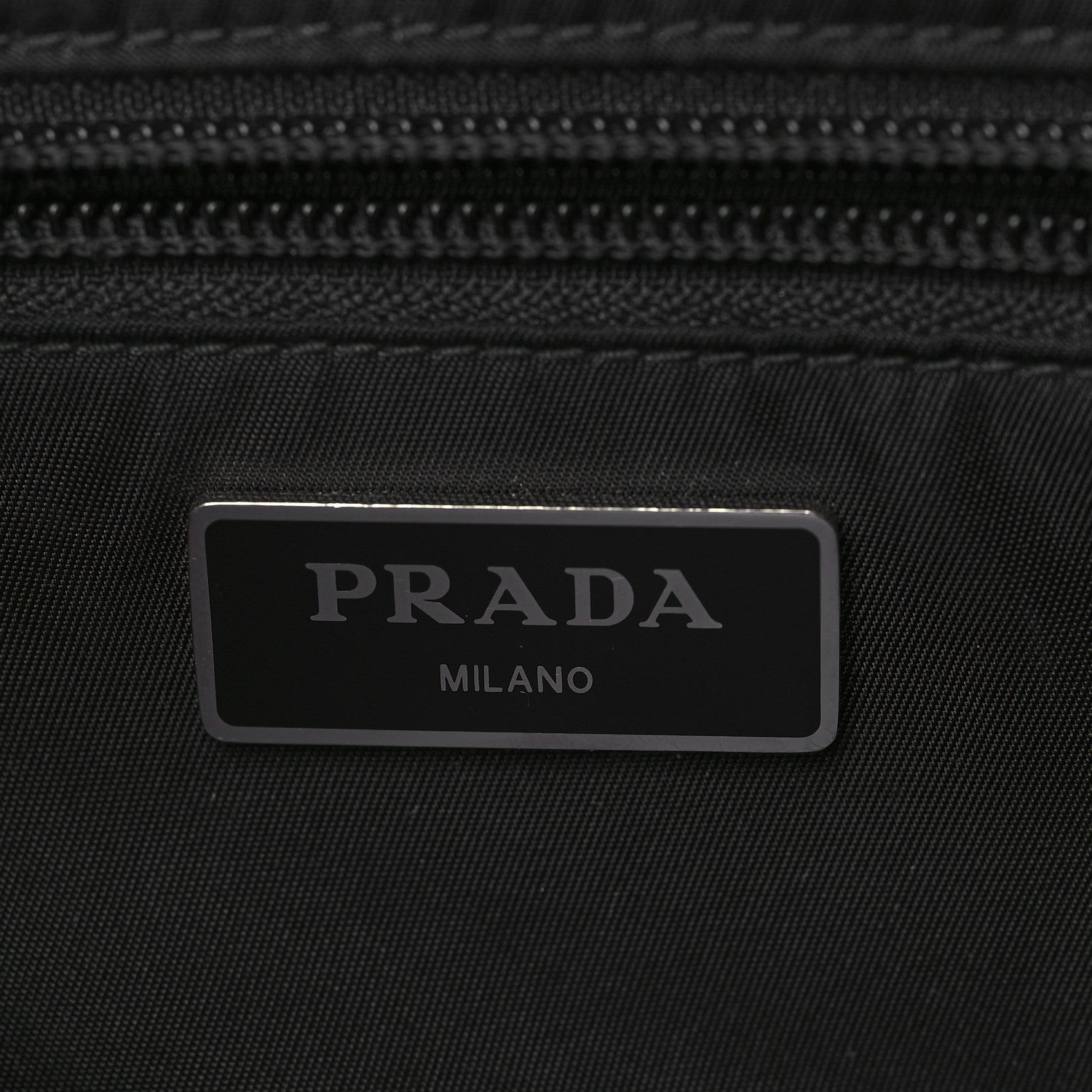 Prada Tessuto Nylon Belt Bag Black 6 of 6