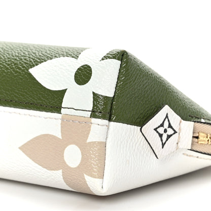 Louis Vuitton Monogram Giant Cosmetic Pouch Kaki 8 of 8