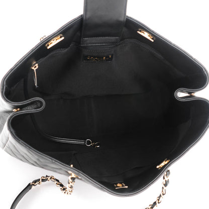 Chanel Calfskin Quilted Timeless Tote Black 5 of 7