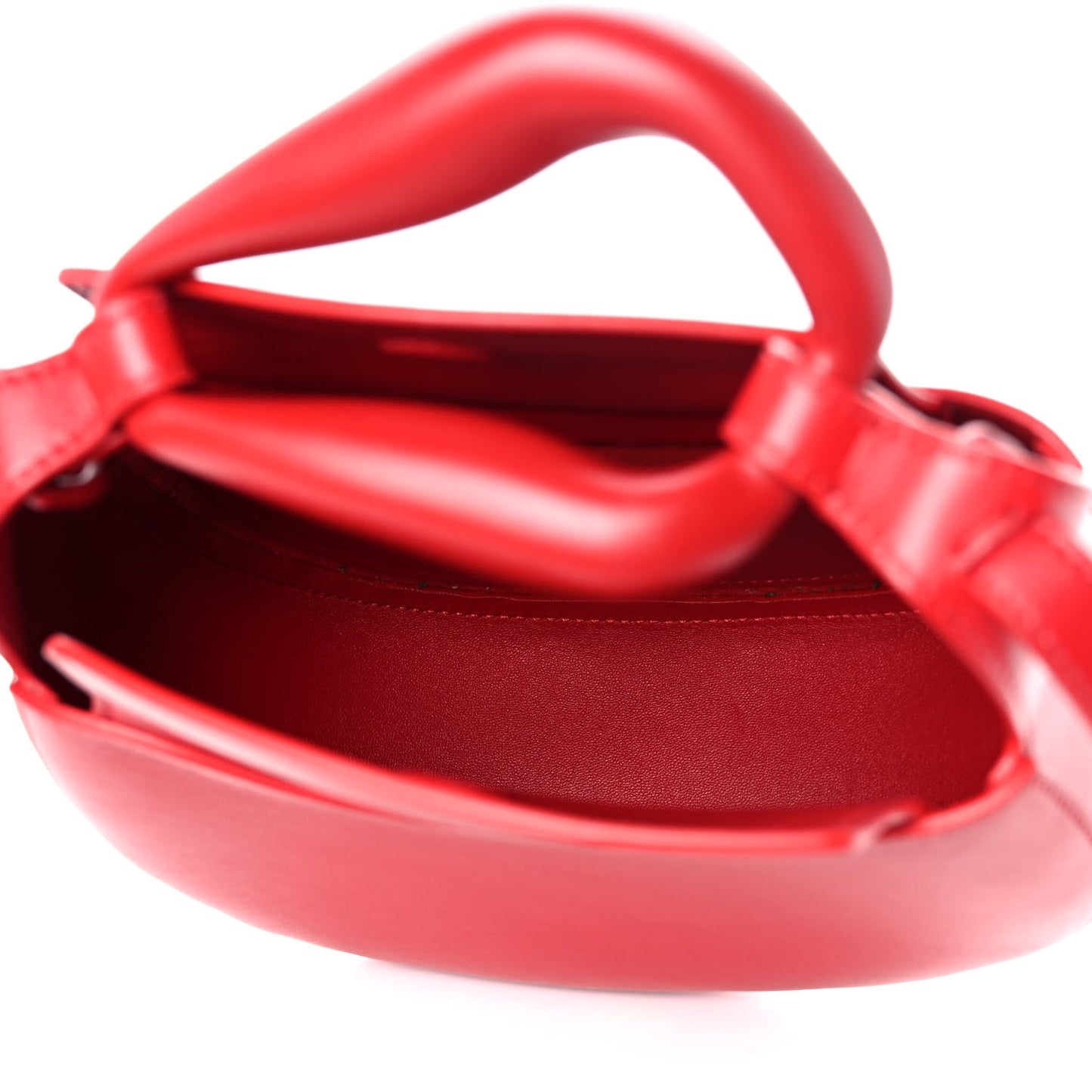 Nappa Small Kiss Bag Red Crush
