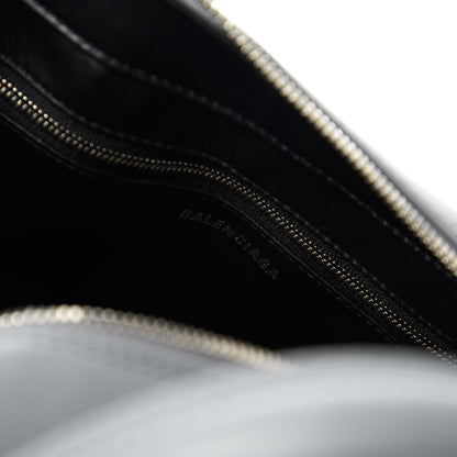 Balenciaga Calfskin S Triangle Duffle Grey 8 of 9