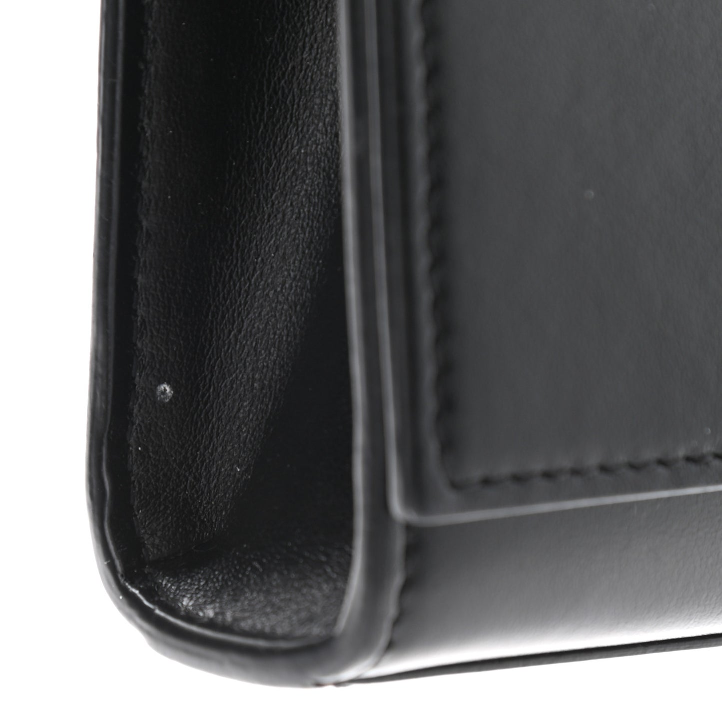 Smooth Calfskin Monogram Kate Belt Bag Black