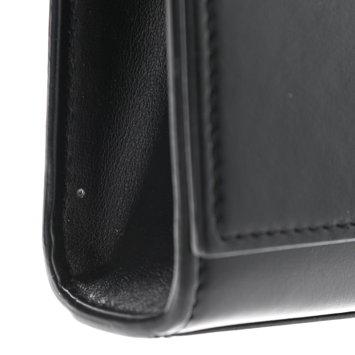 Saint Laurent Smooth Calfskin Monogram Kate Belt Bag Black 10 of 11