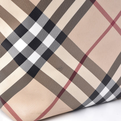 Burberry Nova Check Large Nickie Tote Black 15 of 17
