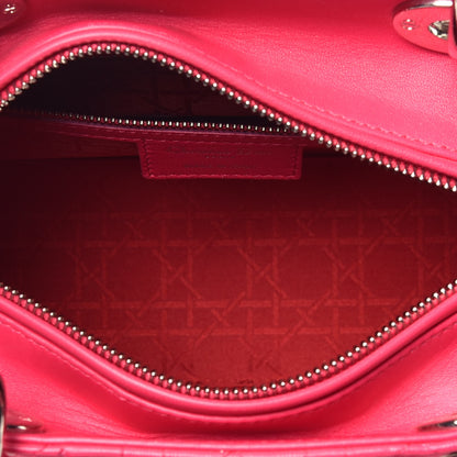Christian Dior Lambskin Cannage Medium Lady Dior Pink 6 of 10