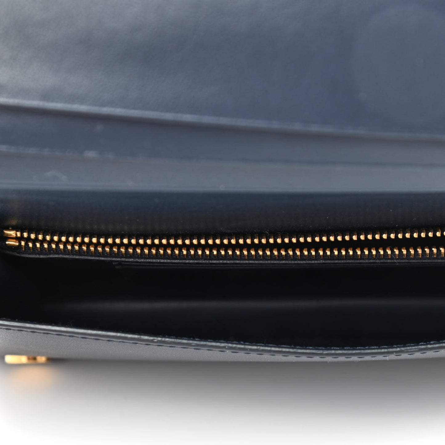 City Calfskin Saffiano Cahier Astrology Chain Wallet Baltico