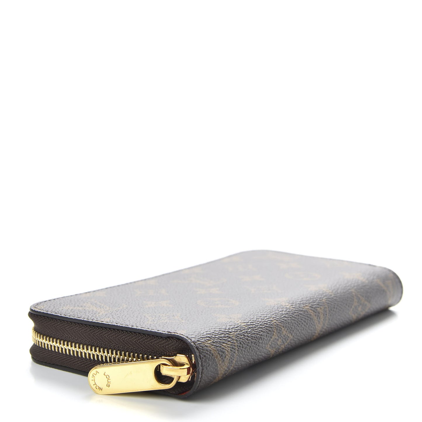 Monogram Zippy Wallet Coquelicot