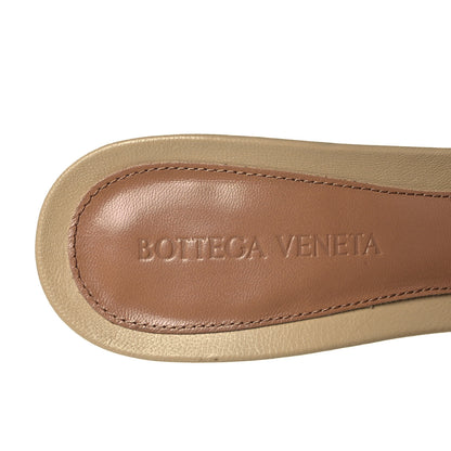 Bottega Veneta Lambskin Stretch Mule Sandals 39 Porridge 7 of 7