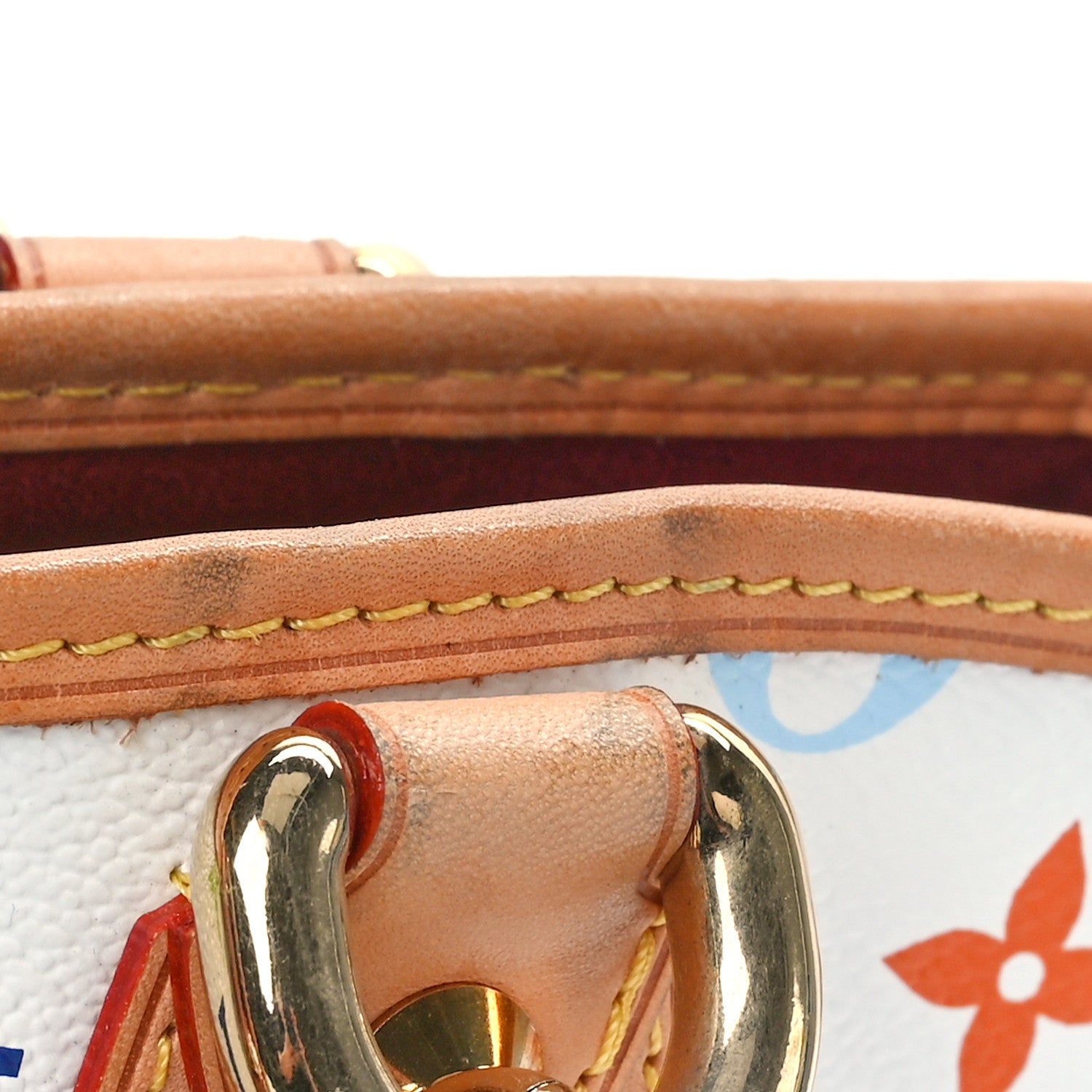 Louis Vuitton Monogram Multicolor Annie MM White 8 of 8