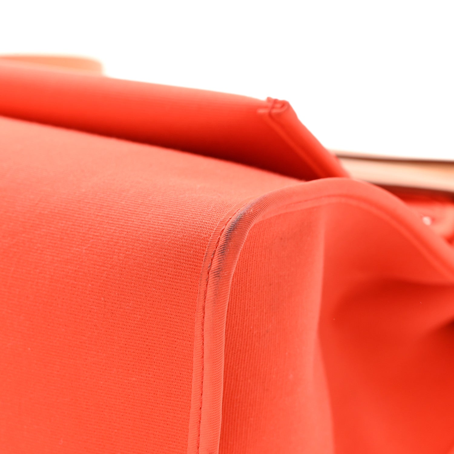 Hermes Toile Vache Hunter Herbag Zip 31 PM Orange Natural 12 of 20