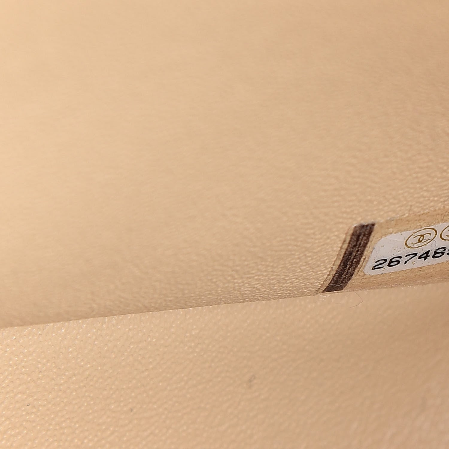 Chanel Lambskin Quilted Jumbo Double Flap Beige Clair 7 of 13