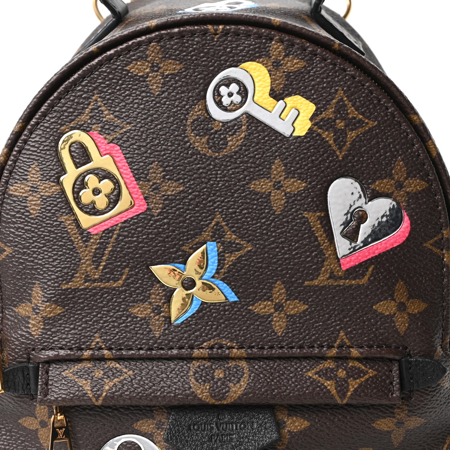 Louis Vuitton Monogram Love Lock Palm Springs Backpack Mini 6 of 8