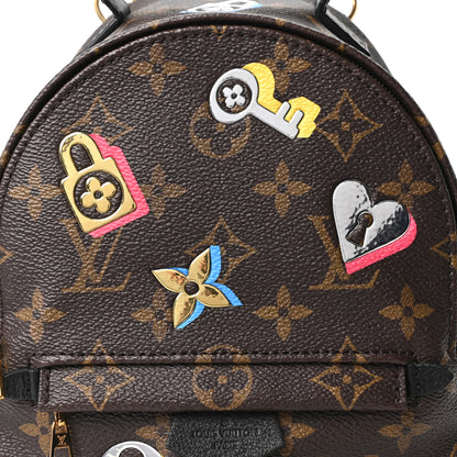 Louis Vuitton Monogram Love Lock Palm Springs Backpack Mini 6 of 8