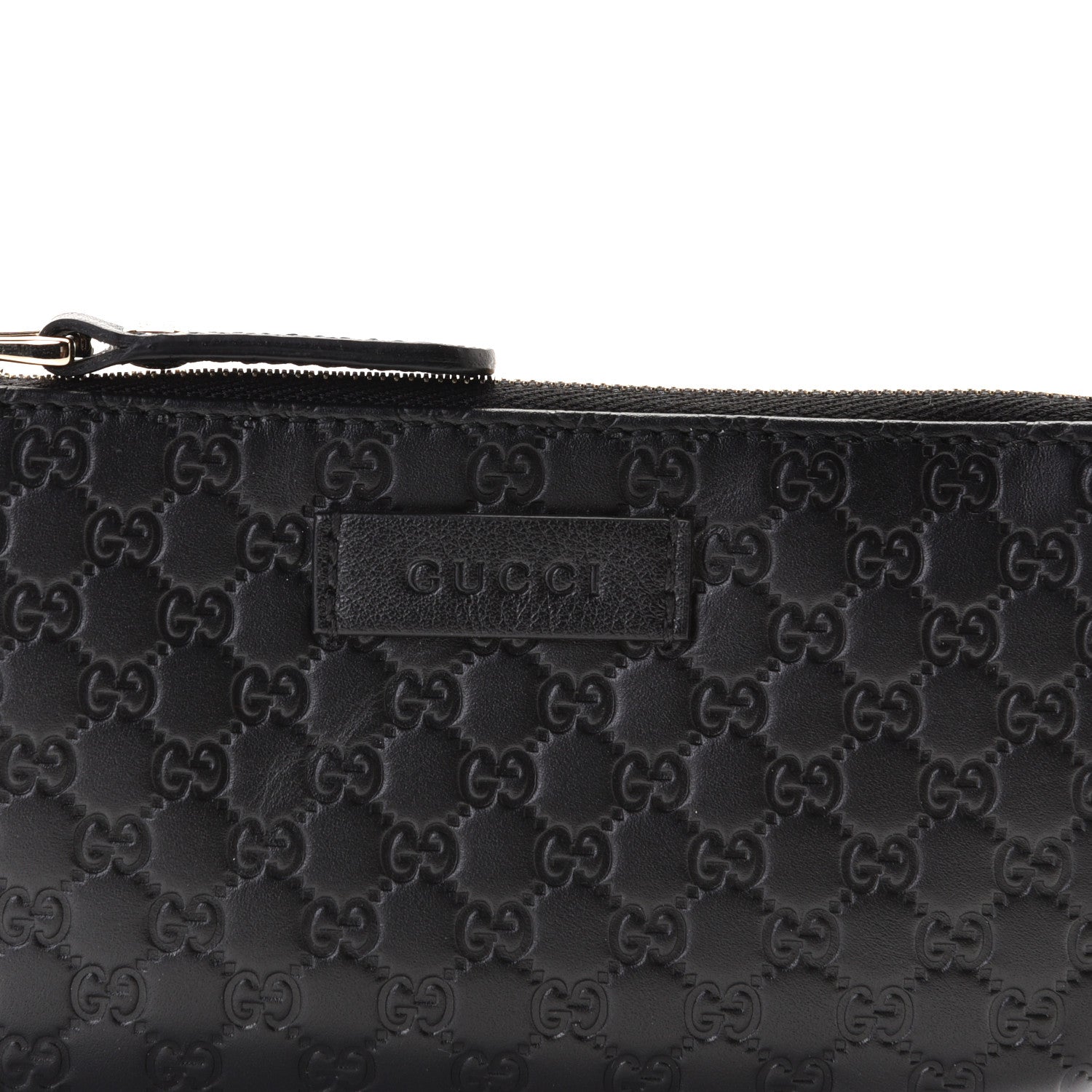 Gucci Microguccissima Key Ring Coin Case Black 7 of 9