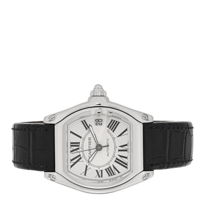 Cartier Stainless Steel Alligator 37mm Roadster Automatic Watch 2 of 4