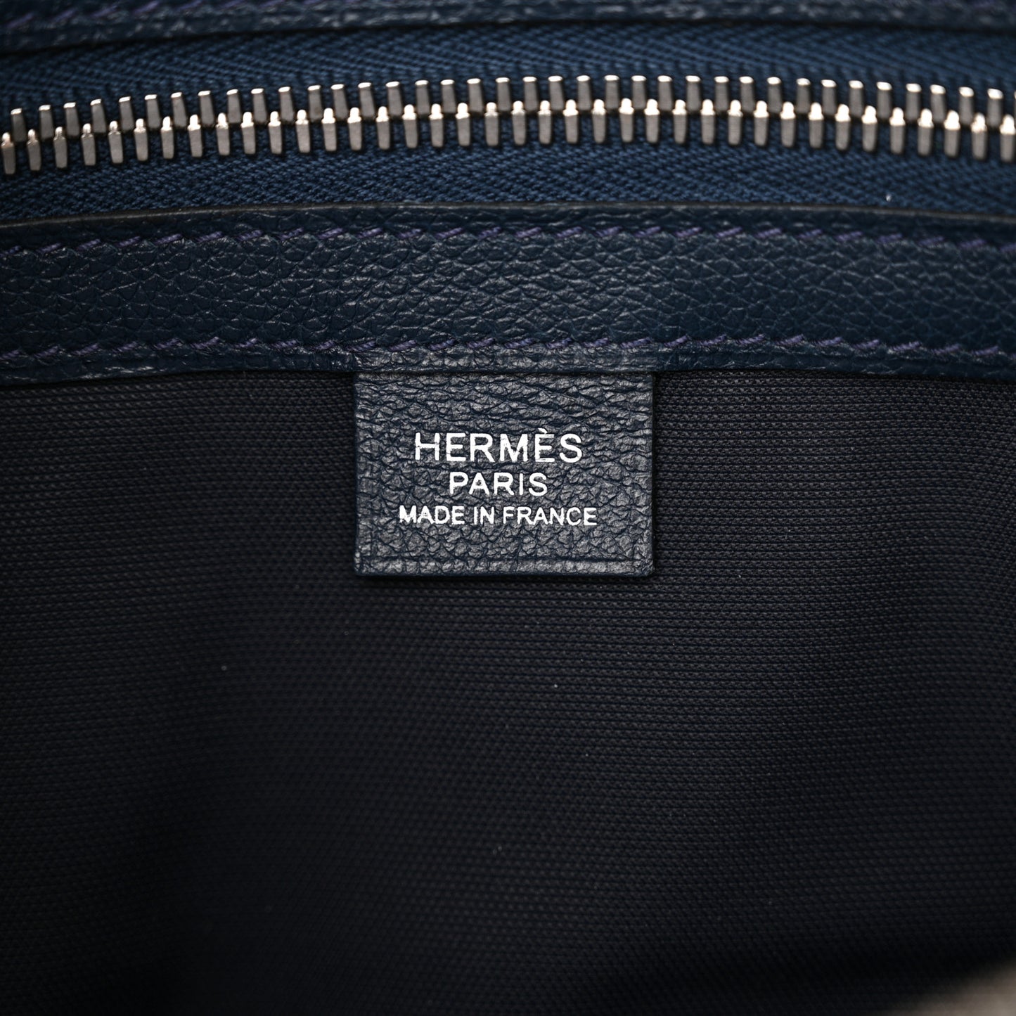 Taurillon Cristobal Cityslide Belt Bag PM Bleu De Prusse