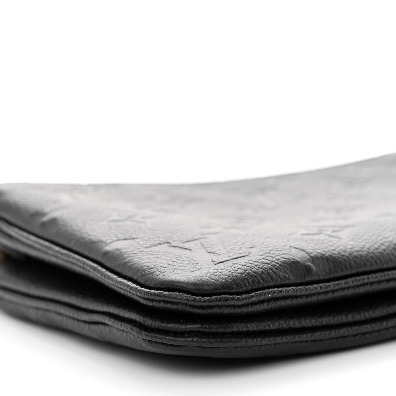 Louis Vuitton Empreinte Double Zip Pochette Black 10 of 12
