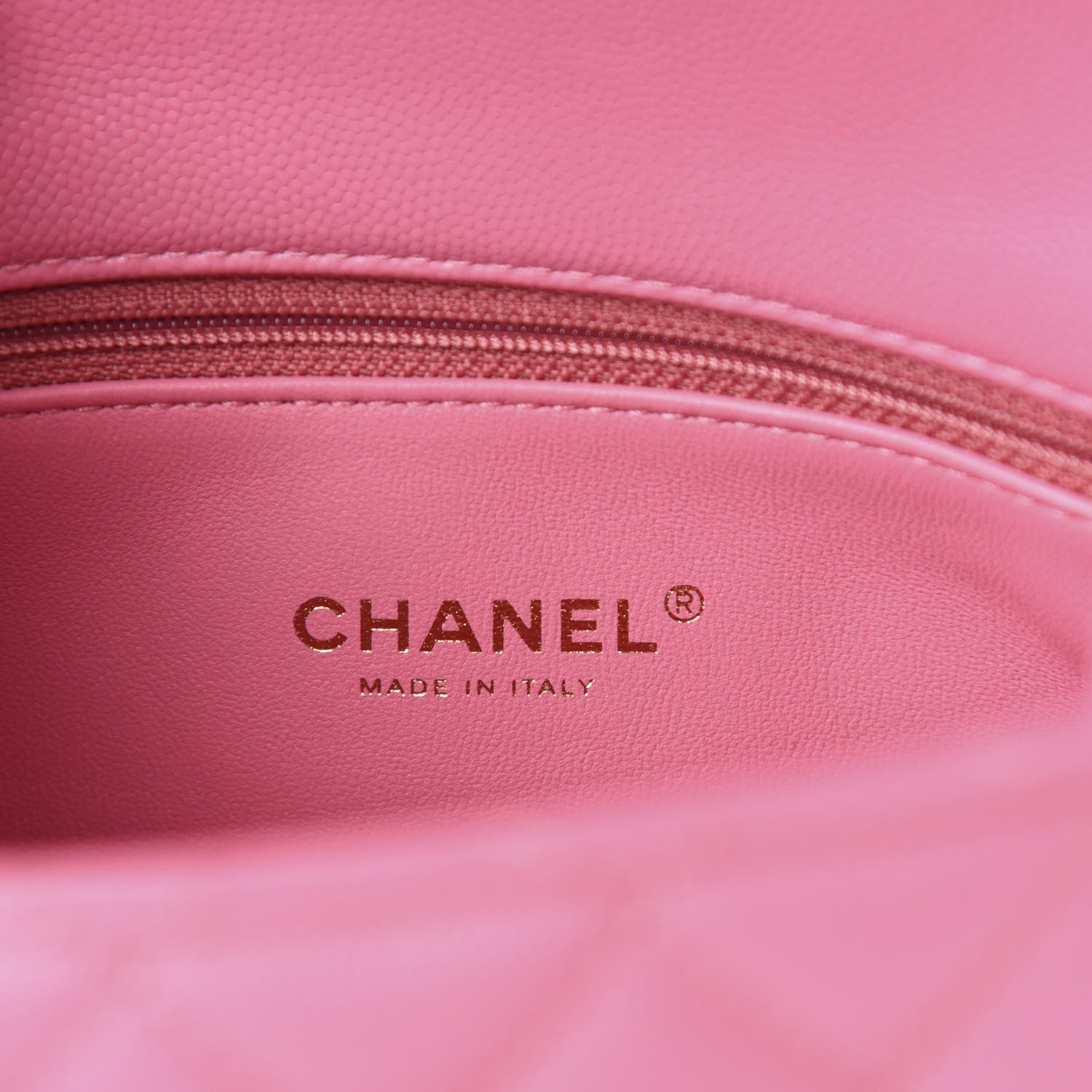 Chanel Caviar Quilted Mini Coco Handle Flap Pink 7 of 9