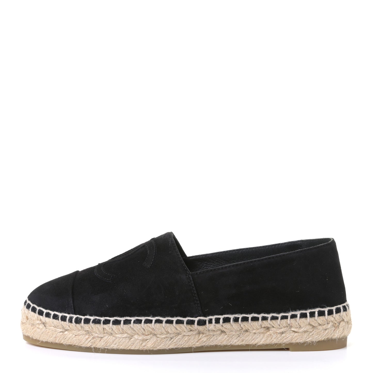 Suede CC Espadrilles 36 Black