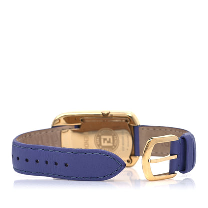 Fendi Stainless Steel Calfskin Diamond Mother of Pearl 29mm Chameleon Quartz Watch Purple 5 of 7