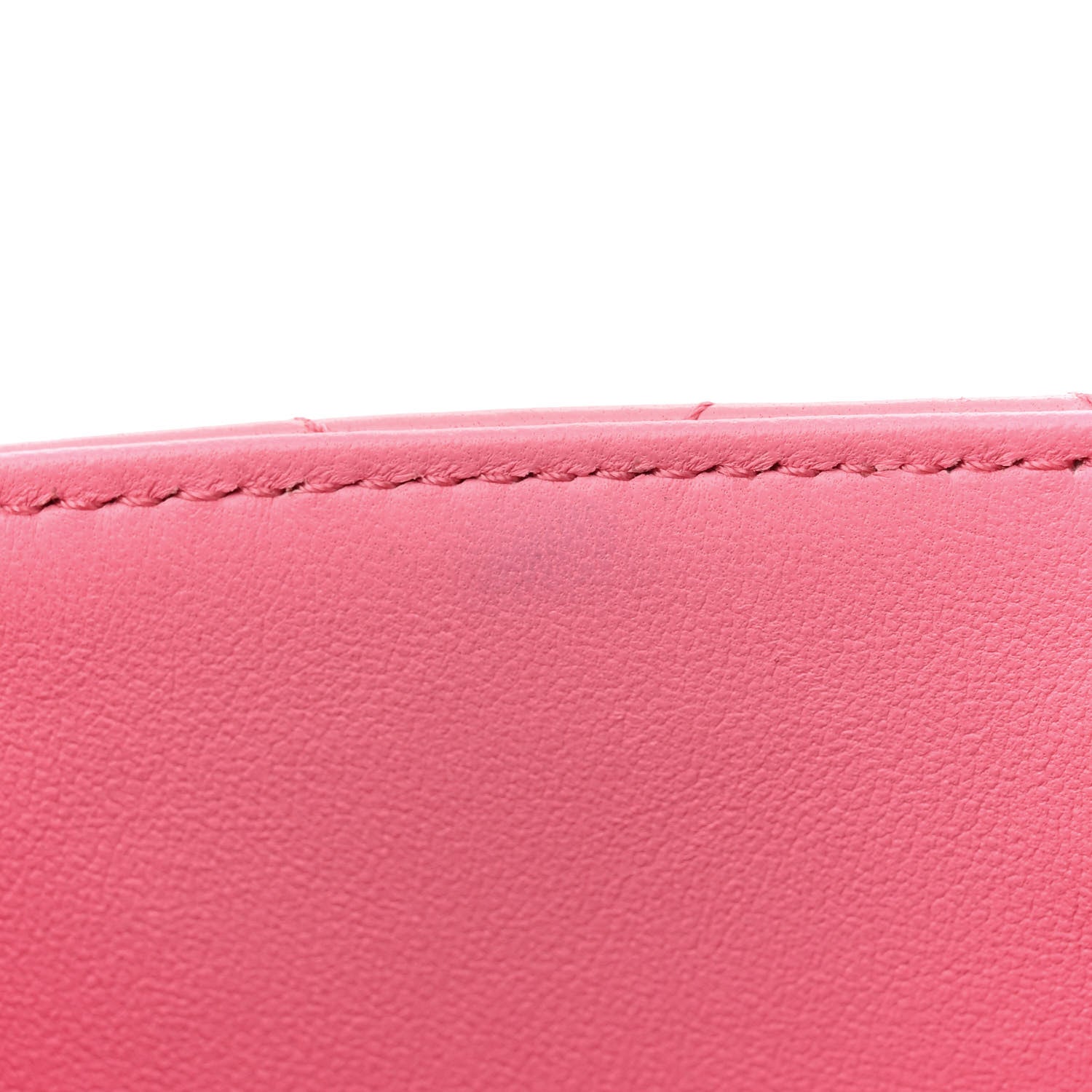 Chanel Lambskin Metal Quilted Twist Top Handle Flap With Chain Light Pink 14 of 15