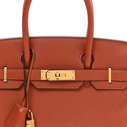 Hermes Taurillon Novillo Birkin 30 Cuivre 8 of 11