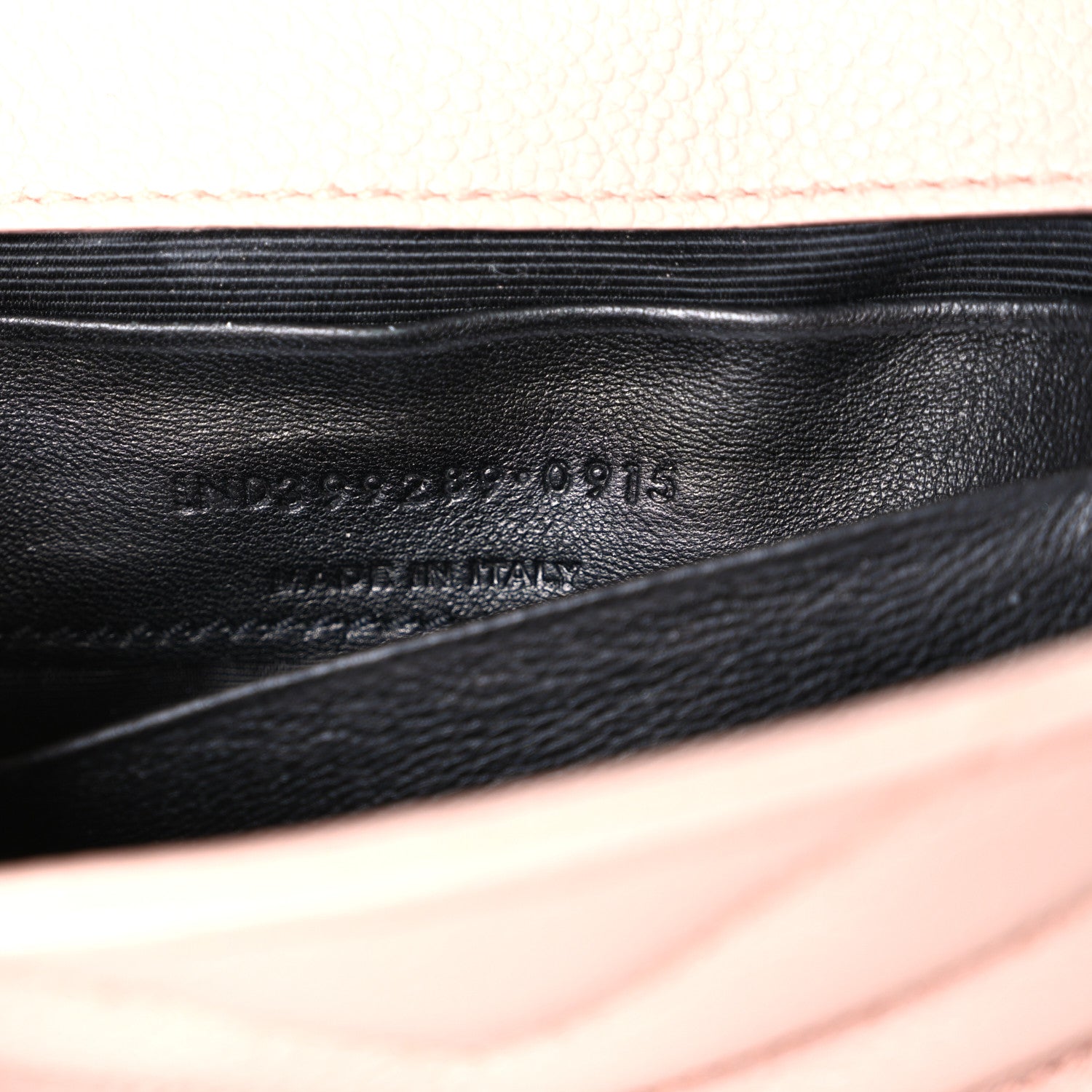 Saint Laurent Sheepskin Matelasse Monogram Classic Baby Chain Bag Pale Pink 7 of 10