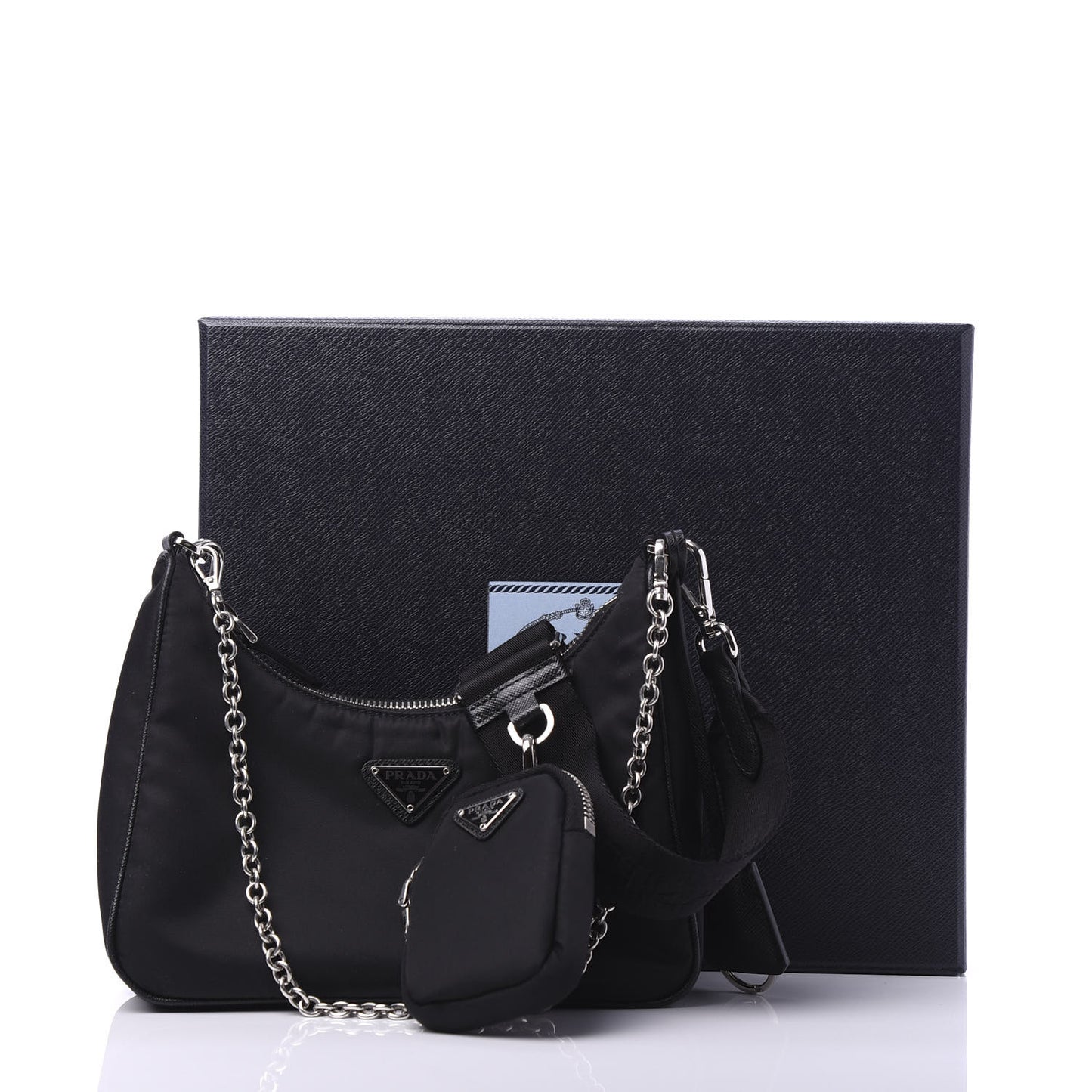 Nylon Re-Edition 2005 Shoulder Bag Black