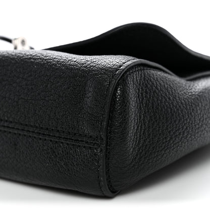 Mulberry Glossy Goatskin Small Lily Flap Black 9 of 10