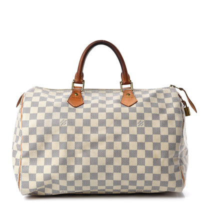 Louis Vuitton Damier Azur Speedy 35 1 of 18