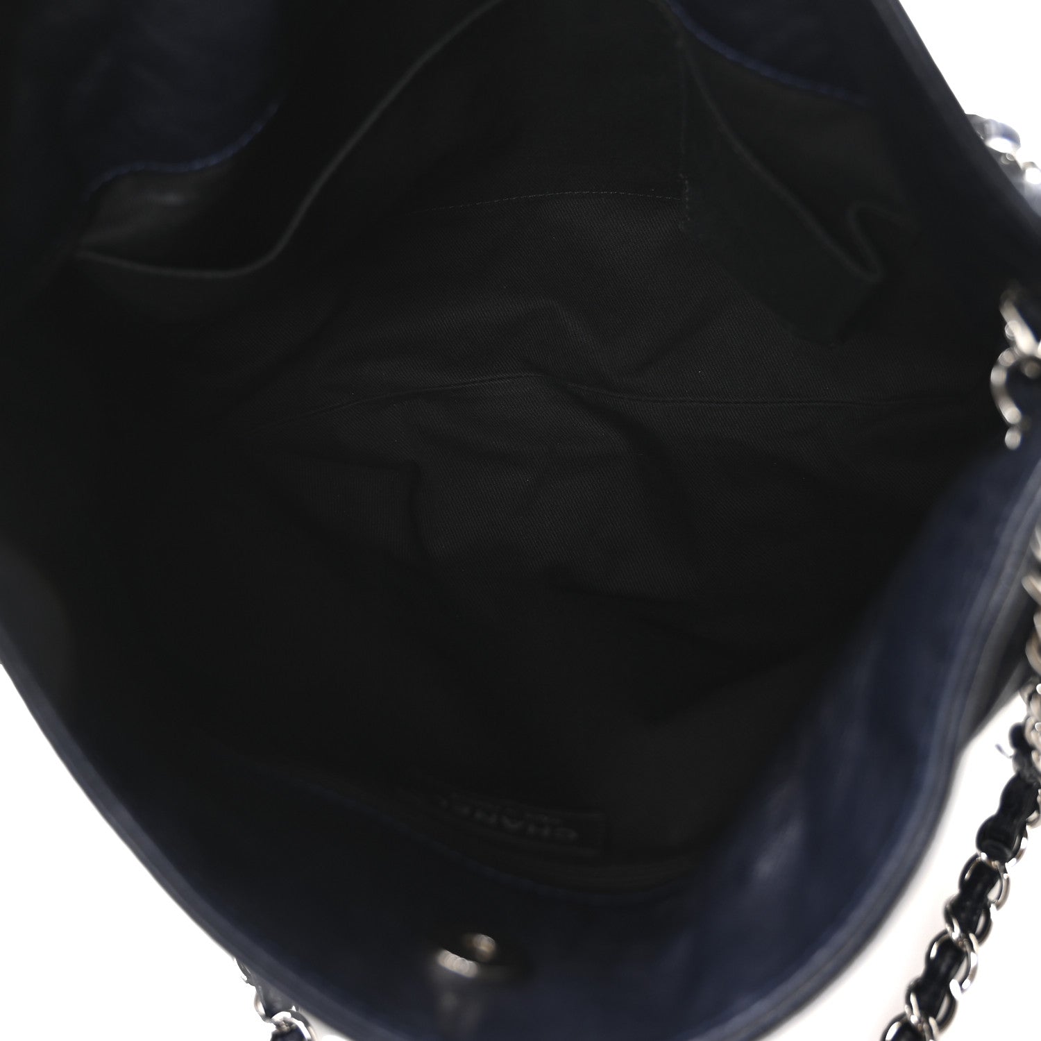 Chanel Lambskin Large Sharpei Shoulder Bag Blue 5 of 10