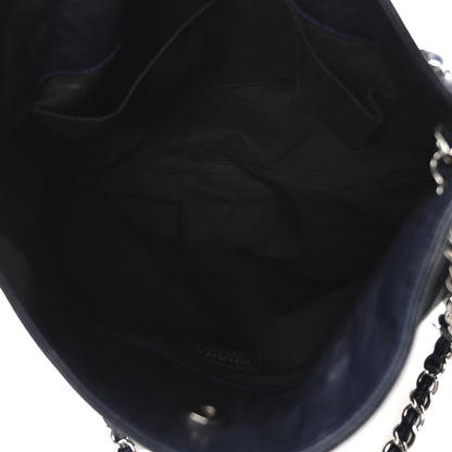 Chanel Lambskin Large Sharpei Shoulder Bag Blue 5 of 10