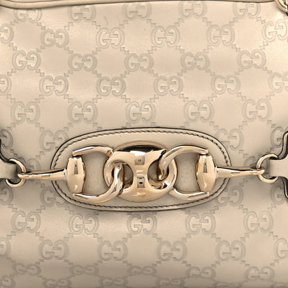 Gucci Guccissima Large Wave Boston Off White 8 of 14