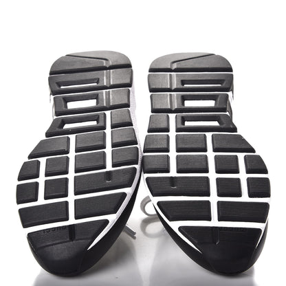 Gucci Calfskin Womens Interlocking G Sneakers 37 Black White 5 of 9