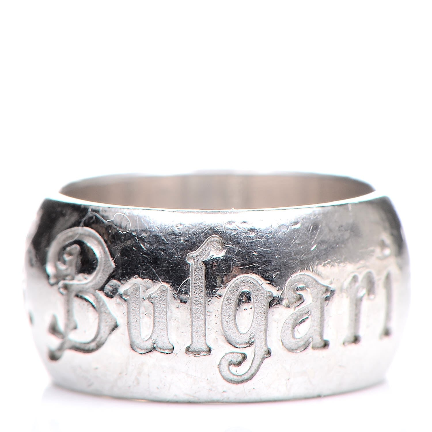 Bulgari Sterling Silver Save The Children Ring 51 5.75 1 of 7