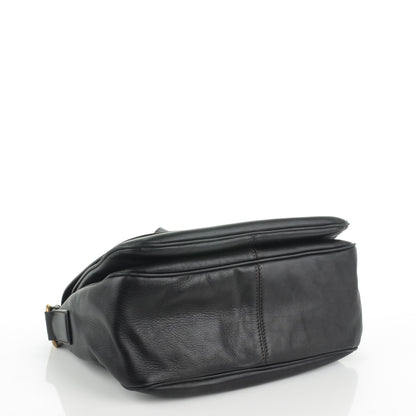 Prada Soft Calf Saddle Bag Nero Black 4 of 8