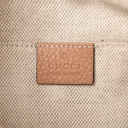Gucci Pebbled Calfskin Small Soho Disco Bag Camelia 5 of 7