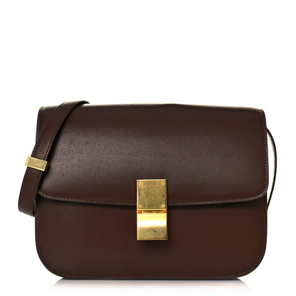 Celine Box Calfskin Medium Classic Box Flap Bag Camel 1 of 21