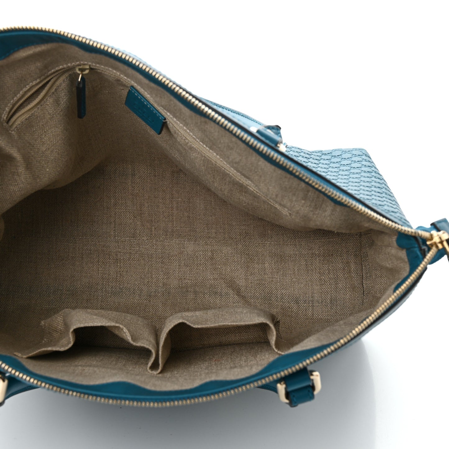 Soft Microguccissima Dome Satchel Deep Cobalt