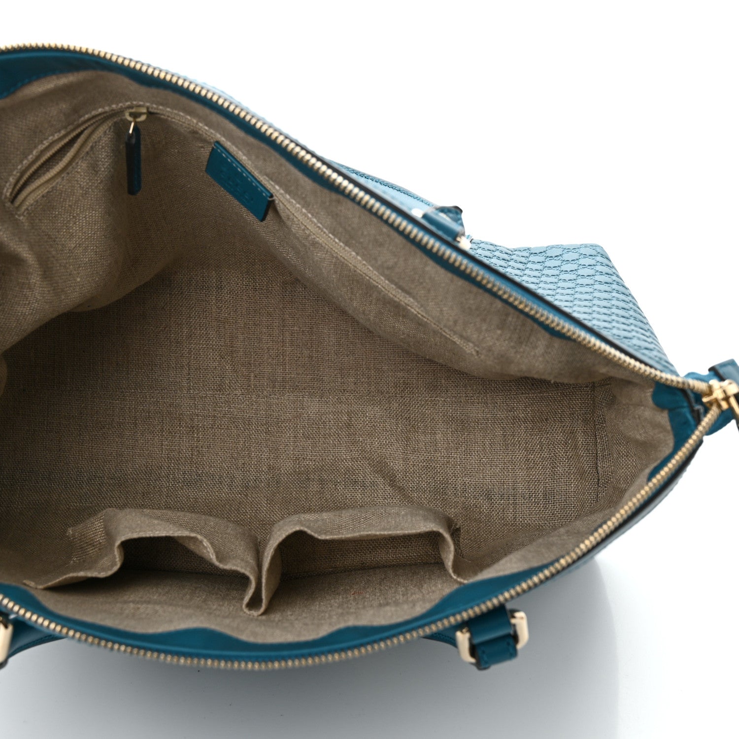 Gucci Soft Microguccissima Dome Satchel Deep Cobalt 5 of 11