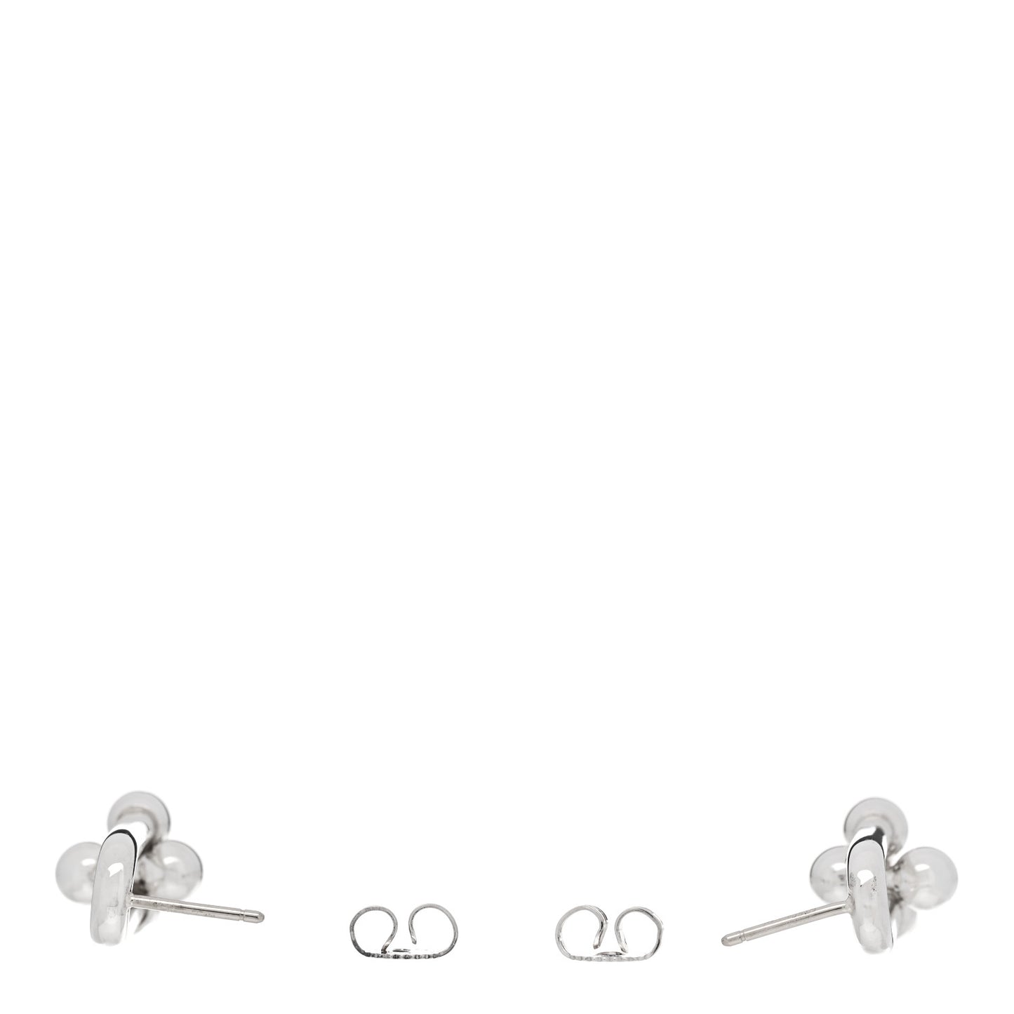 Sterling Silver HardWear Double Long Link Earrings