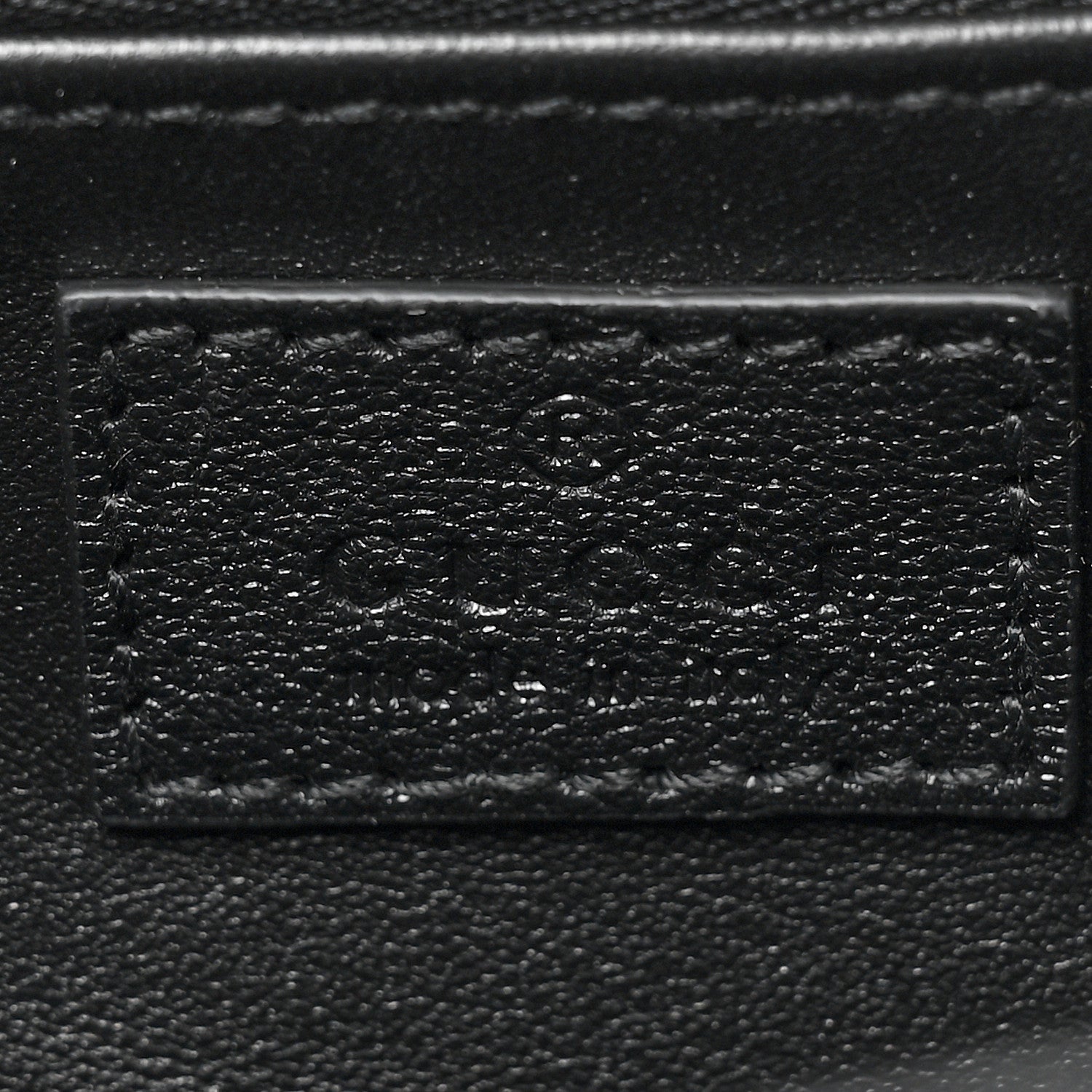 Gucci Sakai Be Green Calfskin Shearling Horsebit 1955 Shoulder Bag Black 7 of 12