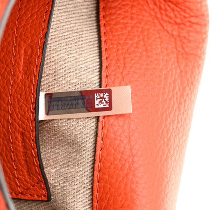Chloe Calfskin Mini Marcie Round Crossbody Bag Rusted Orange 8 of 12