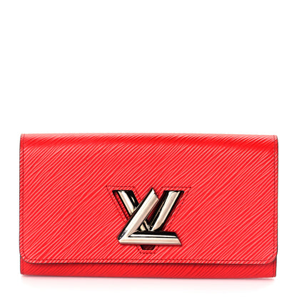 Louis Vuitton Epi Twist Wallet Coquelicot 1 of 10