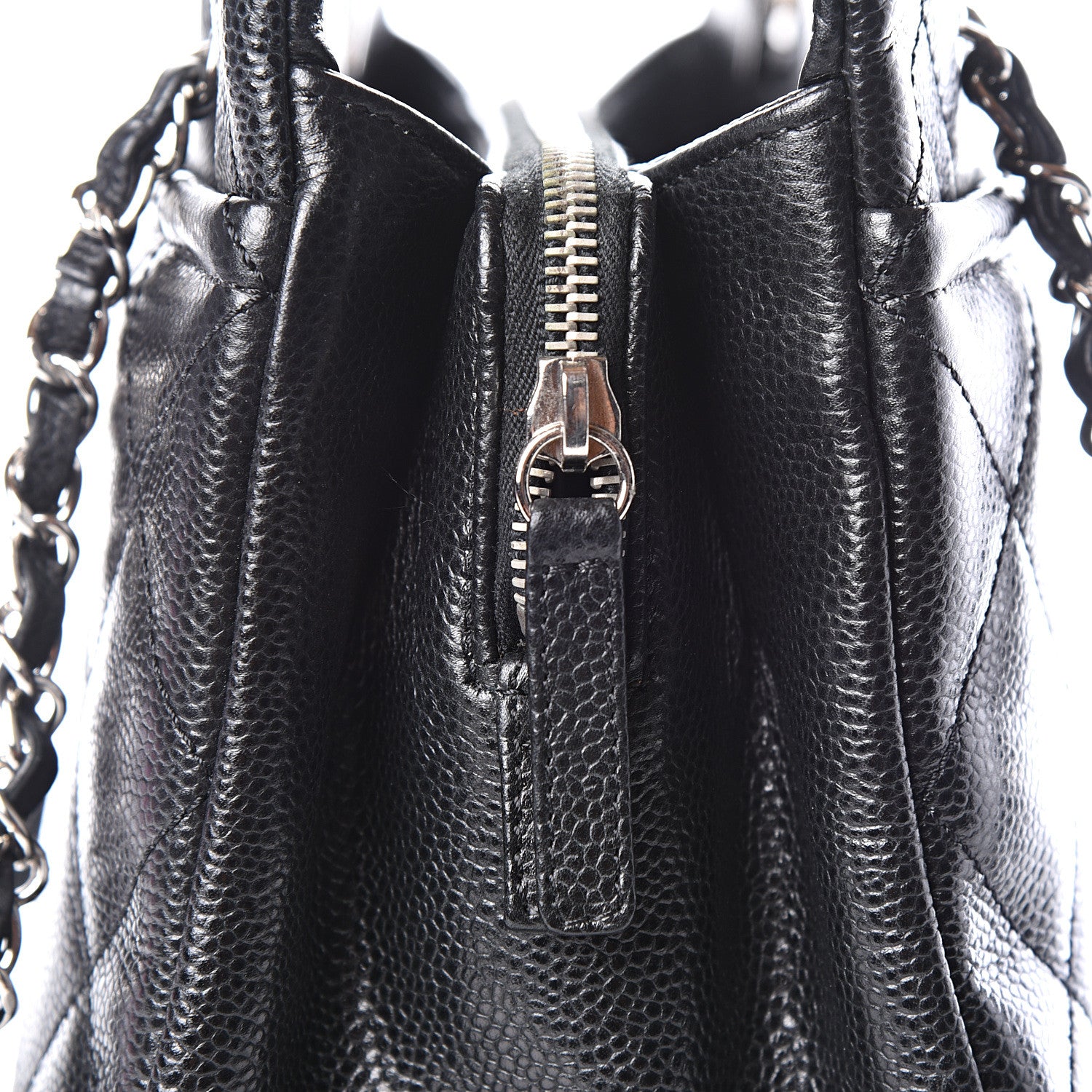 Chanel Caviar Quilted Timeless CC Soft Tote Black 9 of 10