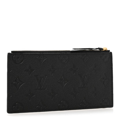 Louis Vuitton Empreinte Felicie Chain Wallet Zippered Insert Black 3 of 7