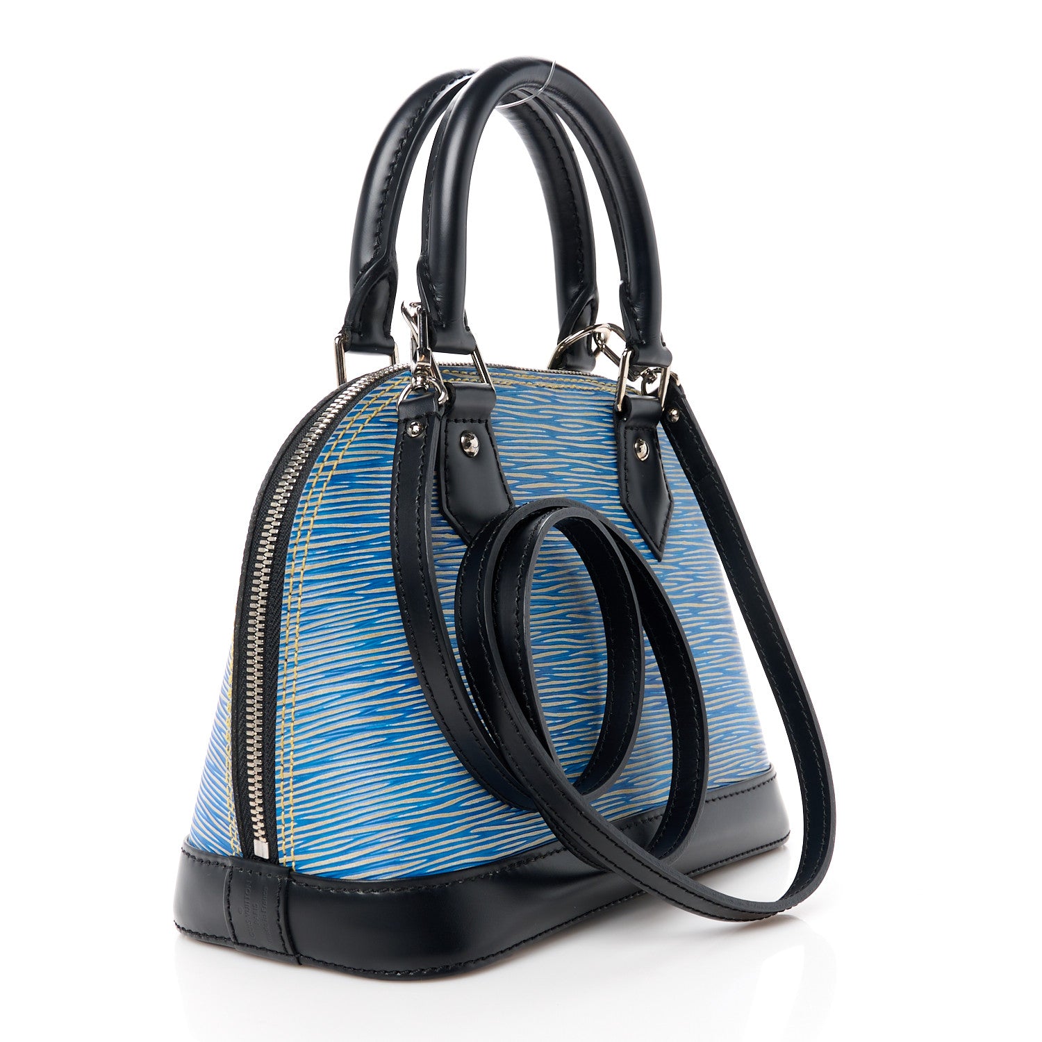 Louis Vuitton Epi Alma BB Denim Light 3 of 12